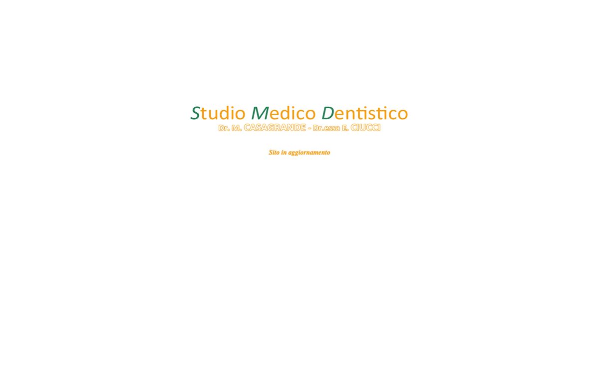 Studio Dentistico Casagrande: prima
